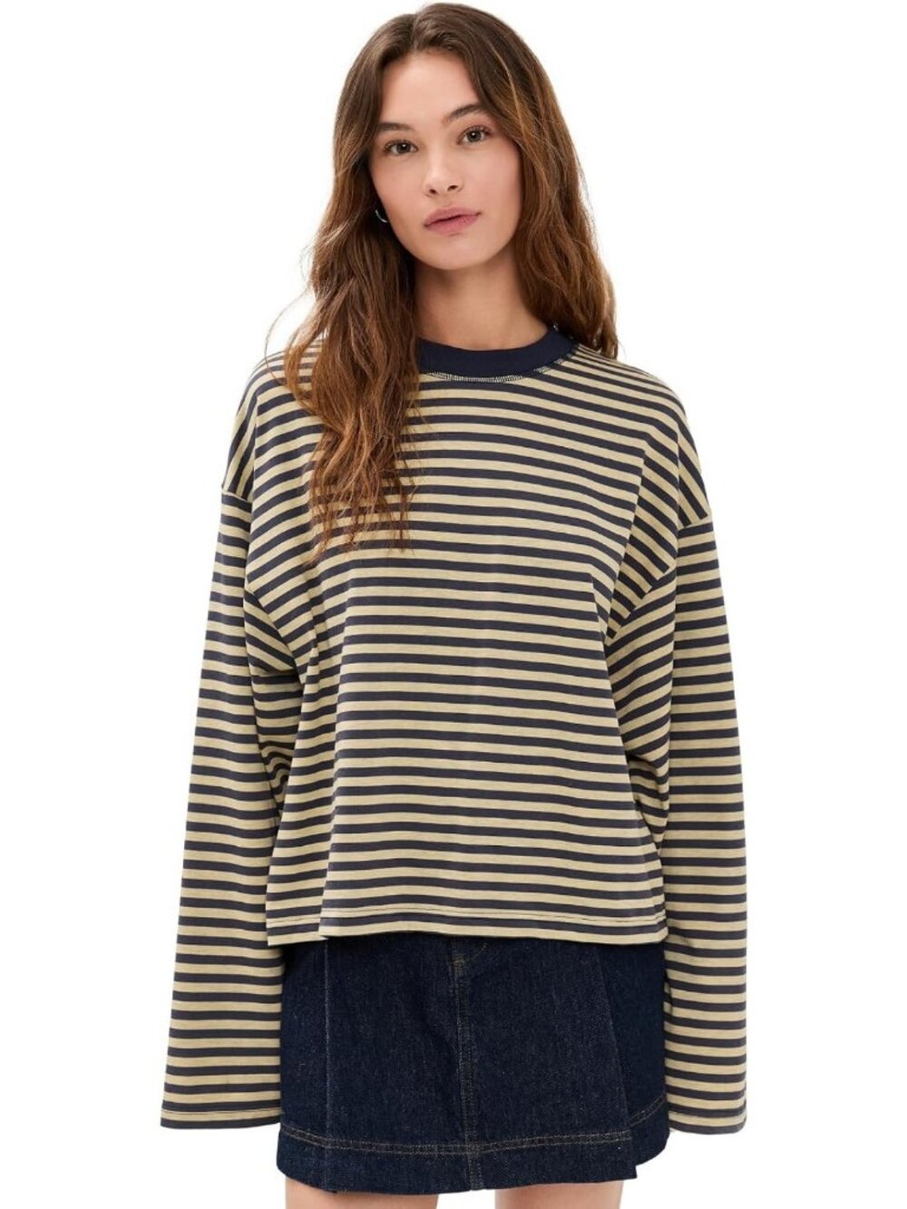 Floral Print Long Sleeve Tee for Women | Soft, Comfortable & Stylish Top